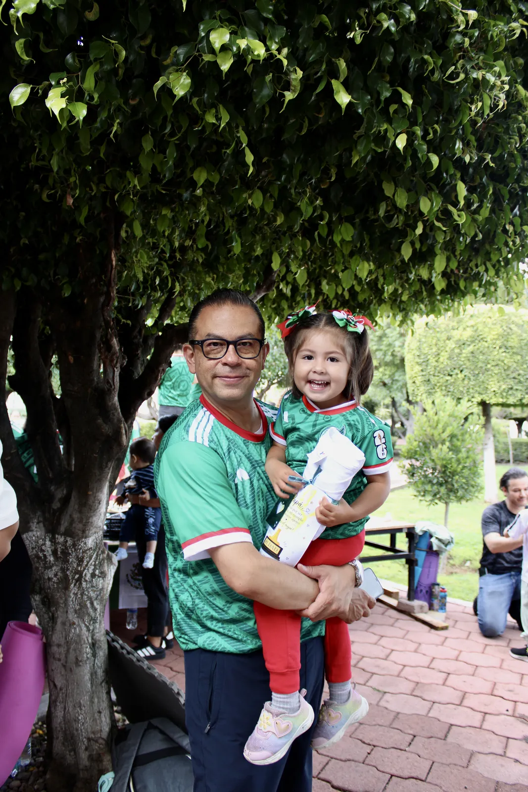 Papá con su hija